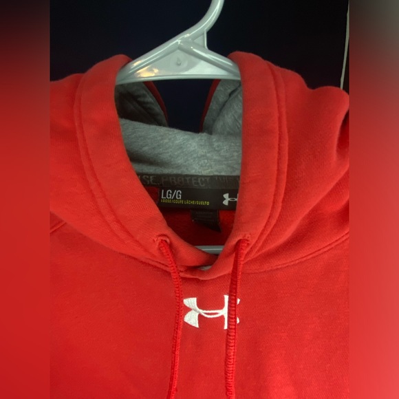 Under Armour - Mens Large Loose Fit Pullover Hoodie - Picture 5 of 5